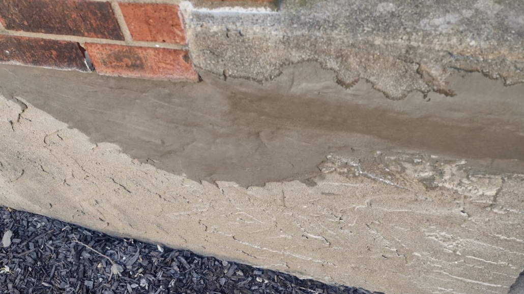 Photo of a patch of concrete